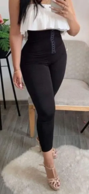 Tummy Control Waist Cincher Corset Leggings size S thumbnail 1