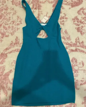 Teal Free People Dress thumbnail 1