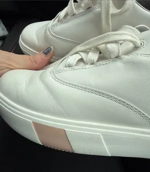 Anodyne No. 93 Women’s Diabetic Sneakers Sz 8.5 Med White Leather NEW Worn Once thumbnail 1