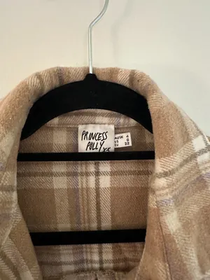 Princess Polly Tan Flannel thumbnail 3