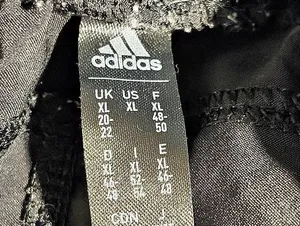 Adidas Women's AEROREADY 2-in-1 Active Training Shorts – Black/White (Size XL) thumbnail 4