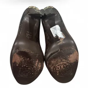 Tory Burch Jude Amazing Snakeskin Leather Stiletto Heel Platform Shoes Pumps 8.5 thumbnail 6