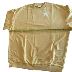 Gymshark Women’s M Oversized‎ Crewneck Sweatshirt Golden Yellow Comfy Lounge New thumbnail 9