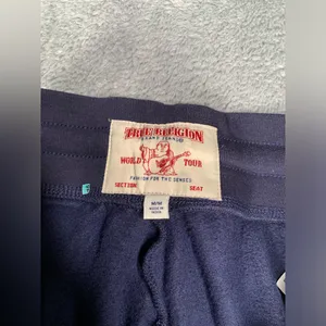 True religion Navy Jogger cargo Pants with Logo medium thumbnail 4