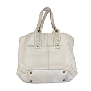 Banana Republic Top Handle Cow Leather Satchel Hobo Purse Tote Boho Chic Handbag thumbnail 2