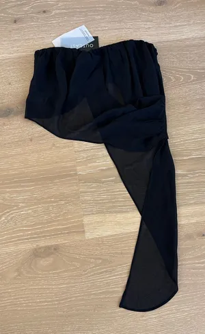 Outcast Strapless Top Itzeli Size XS Black thumbnail 1