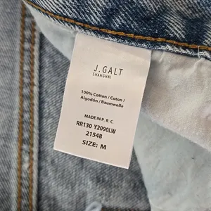 J. Galt Light Blue High Rise Denim Jeans Size M thumbnail 6
