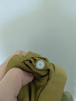 Lululemon Invigorate Training Tank Top Heathered Auric Gold Everlux 0 thumbnail 8