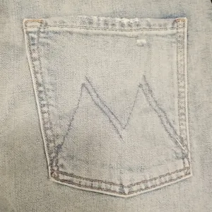 💕MOTHER SUPERIOR💕 Scrapper Ankle Jeans Light Wash Rigid Wild Calling 28 NWOT thumbnail 14