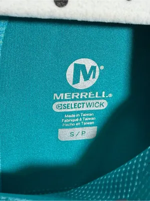 Merrell Select Wick Active Shirt Teal T-Shirt thumbnail 8