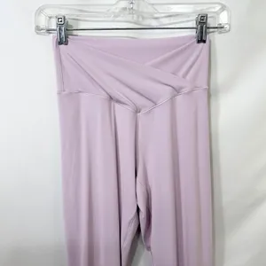 Aerie Offline Medium Leggings Real Me Crossover Lavender Purple‎ High Waist 361 thumbnail 4