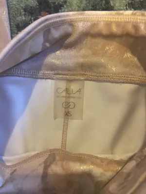 Calia by Carrie Rose Gold Leggings thumbnail 6