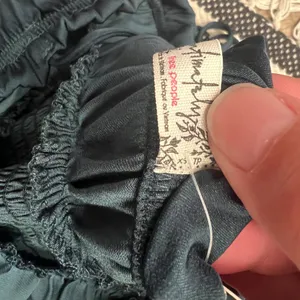 NWT‎ Free people green smocked crop top size XS thumbnail 8