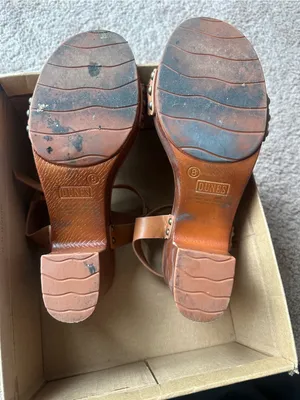 Dunes Sealy Sandals in Caramel 8 thumbnail 9
