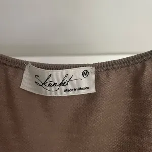 Brown Bustier Crop Top Size M thumbnail 2