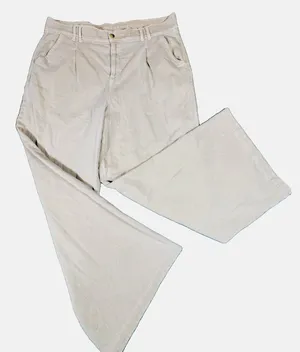 American Eagle Women 18 Super High Rise Wide Leg Baggy Pants Pleats Drape Hippie thumbnail 1