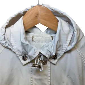 Kate Spade New York Hooded Barn Rain Jacket Cream Ivory Luxury Girly Small‎ thumbnail 9