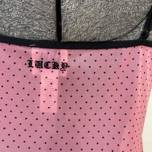 Vintage Y2K Lucky Brand Floral Polka Dot Mesh Babydoll Lingerie Cami Top M 💕🎀 thumbnail 10