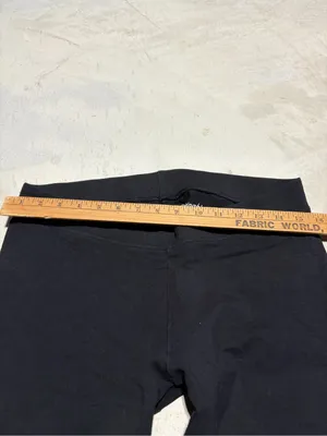 Pact Black Stretch capri Leggings large organic cotton thumbnail 5
