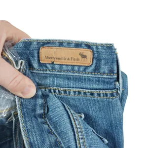 Vintage Y2K Abercrombie & Fitch Women's 8L Bootcut Stretch Jeans Distressed Hem thumbnail 11
