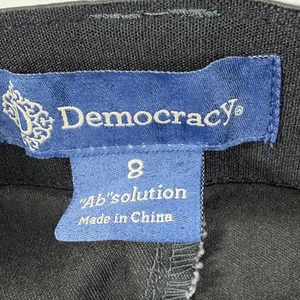 Democracy Absolution Gray Skinny Pants Women 8 Tummy Control Stretch B198PEX2 thumbnail 3