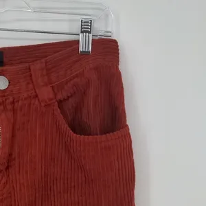 BDG Urban Outfitters Orange/Red Corduroy Straight Leg‎ Mid Rise Pant Size 25 thumbnail 6