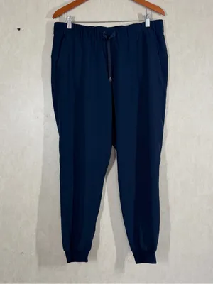 Lululemon Women’s On The Fly Jogger Pants Wrinkle-Free in True Navy 12 thumbnail 3