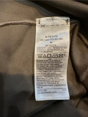 GAP Taupe Boot Cut & Flare Active Leggings thumbnail 7