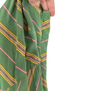 ASTR the Label Size Small Maxi Dress Olive Green Stripe V Neck Flowy Vacation thumbnail 7
