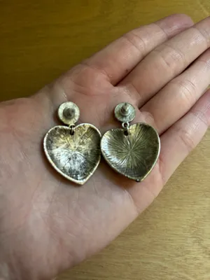 Shyanne Women’s Western Heart Statement Earrings thumbnail 3