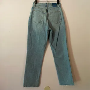 Abercrombie & Fitch The 90s Straight Ultra High Rise Jeans Curve Love Frayed 6 thumbnail 5