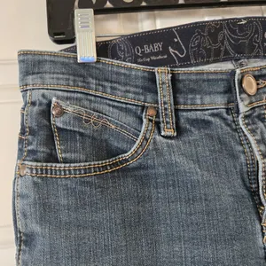 Wrangler Q-Baby Bootcut Jeans Womens 5/6 x 31 Western Stretch Low Rise Rodeo Y2K thumbnail 5