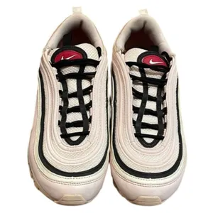Nike Air Max 97 Pink Leather Sneaker Shoe Womens Size 9.5 921733-603 thumbnail 3