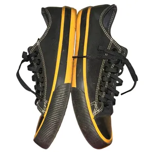 Harley Davidson Sneakers Womens 6.5 Black Orange Low Top Lace Up Casual Shoes‎ thumbnail 7
