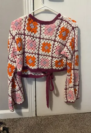 Francesca's Sweater Knit Cropped thumbnail 2