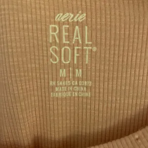 aerie distressed ribbed tee thumbnail 4