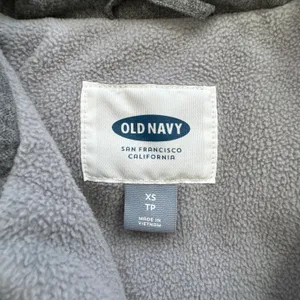 Old Navy Gray Puffer Vest thumbnail 2