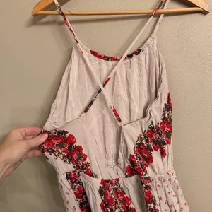 FREE PEOPLE Simona Halter Rose Floral‎ Mini Dress thumbnail 8