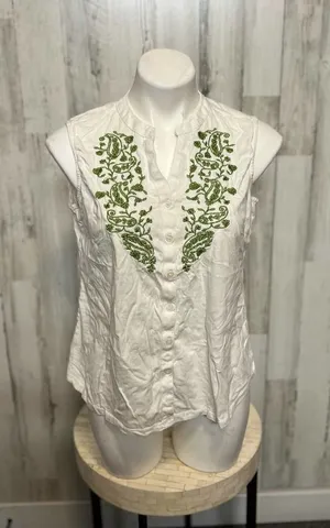 White blouse White Size L thumbnail 1