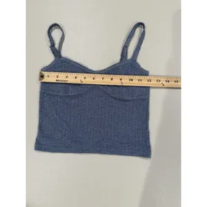 Edikted Crop Tank Top XS Cotton Stretch Y2K Babydoll Coquette Travel Concert thumbnail 6