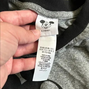 Disney Gray Tee with Red and Black Mickey Design thumbnail 2