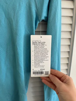 Lululemon Swiftly Tech Long Sleeve Waist Length thumbnail 5