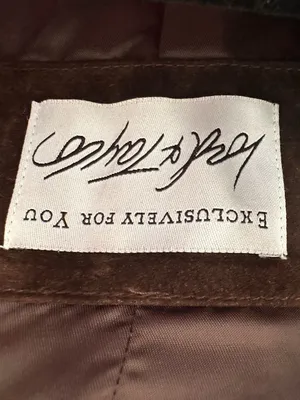 Lord & Taylor Brown Genuine Suede Leather Shirt Jacket Fully Lined size S* thumbnail 10
