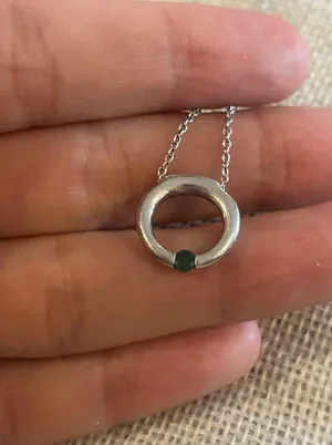 18 inch a431 necklace 925 sterling silver thumbnail 1