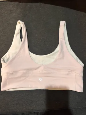 Lululemon Strawberry milkshake reversible align bra size 8  thumbnail 2