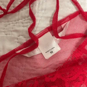 Victoria’s Secret Red Lingerie thumbnail 4