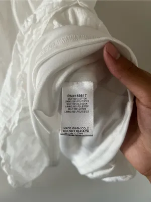 Altar'd State White 100% Cotton Milkmaid Puff Sleeve Mini Dress M Cottagecore thumbnail 6