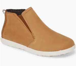 OluKai Hawai'iloa Manu Hope Waterproof Sneaker Boot Fox Leather, Brown, size 9 thumbnail 1