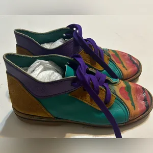 Vibram Colorful Artistic Sneakers with Purple Laces size 8 thumbnail 2