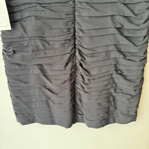Chelsea28 XL Black Sleeveless Ruched Bodycon Mini Dress LBD Nordstrom‎ Formal thumbnail 10